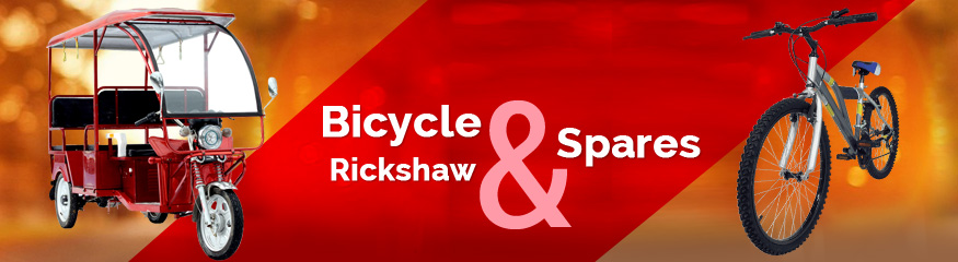 Bicycle, Rickshaw & Spares