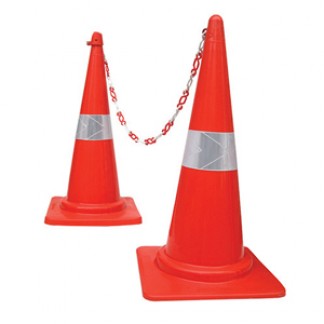 Traffic Cones With Chains
